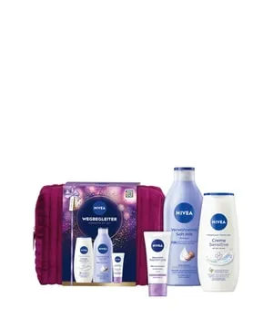 NIVEA Wegbegleiter Moments of joy Körperpflegeset - Entdecke das NIVEA Wegbegleiter Set mit Pflege-Favoriten für sanfte Reinigung und intensive Feuchtigkeit. Perfekt als Geschenk für besondere Menschen.