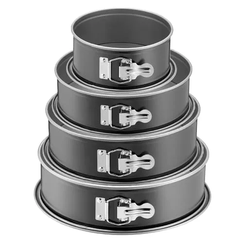 ORIGINAL KAISER | Springform Set 4-tlg. | 18, 24, 26 & 28 cm | Antihaftbeschichtet, Auslaufsicher, Made in Germany