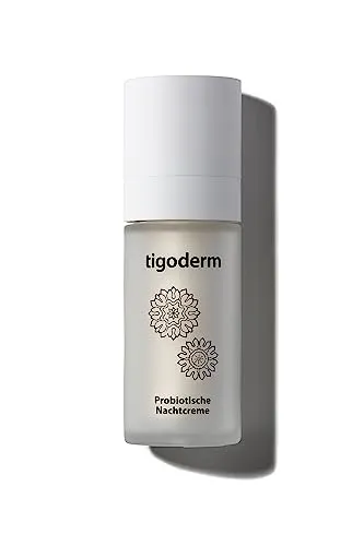 Tigogreen Probiotische Nachtcreme für Strahlende Haut – Tiefe Feuchtigkeitsversorgung, Reparatur und Gleichgewicht – von Dermatologen Empfohlen 30ml