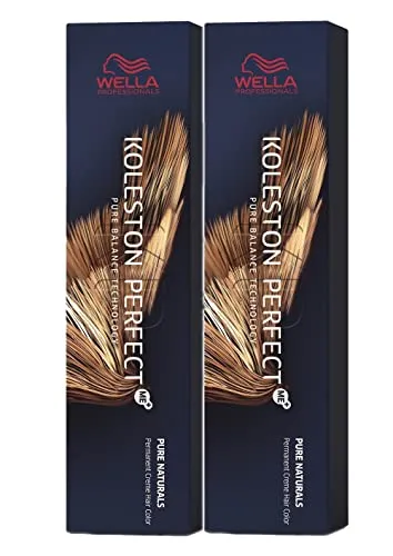 2er Wella Koleston Perfect ME+ 9/73 Lichtblond Braun Gold 60 ml