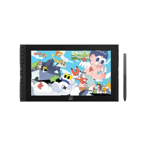XP-Pen Artist 12 3rd Zeichentablett mit Bildschirm - 11,9 Zoll Grafikdisplay mit proffesionellem X4 Stylus und 16K Druckstufen. Ideal für digitale Künstler und Studenten, leicht und tragbar für kreatives Arbeiten unterwegs.