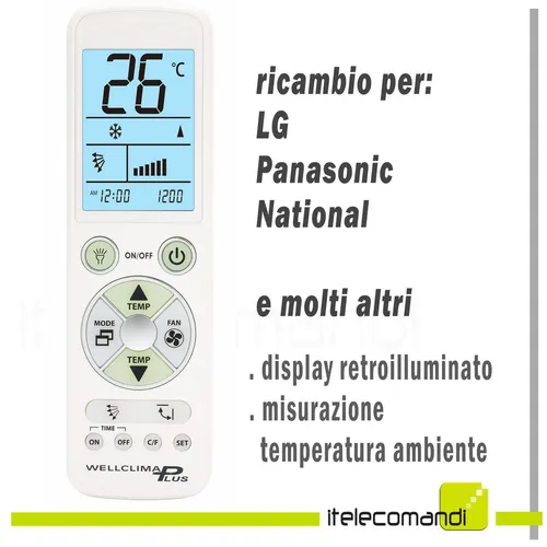 Fernbedienung Klimaanlage LG Panasonic National