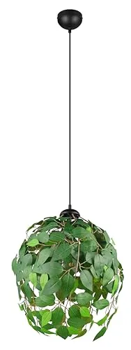 Reality Leuchten Pendelleuchte Leavy R10461915 in grün von RL LIVE YOUR LIGHT