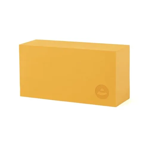 Bodhi Yoga Block ASANA BRICK | Yogablock aus EVA Schaumstoff | Hilfsmittel für Anfänger und Fortgeschrittene | Trainingszubehör für Yoga & Pilates | mango