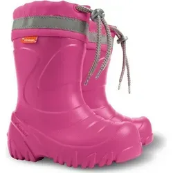 demar. Kinder Gummistiefel Wolle gefüttert leichtes EVA Material Pink 24/25 EU - Gummistiefel für Kinder, leichtes EVA-Material mit warmen Wollsocken, ideal für Regen und Schnee, rutschfeste Sohle für sicheren Halt.