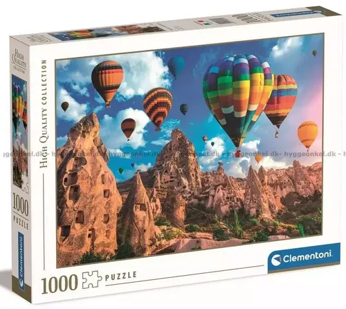 Clementoni - Puzzle Balloons in Cappadocia, Turkey - 1000 dielov