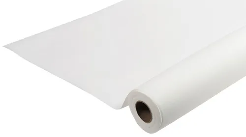 PROnappe Tischband Papiertischdecke auf Rolle, Airlaid 50x1,20m Weiß - Hochwertige Papiertischdecke aus Airlaid-Material, fällt perfekt und sieht aus wie Stoff – ideal für festliche Anlässe.