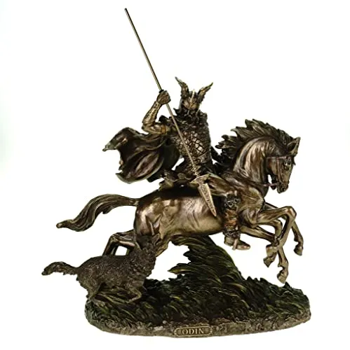 Odin Figur auf Sleipnir in bronze von Veronese by Joh. Vogler GmbH