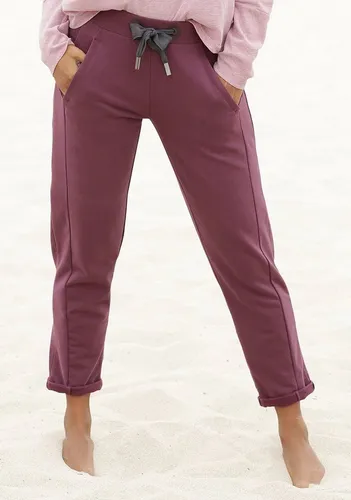 Elbsand Sweathose Brinja mit Logoprint am Bund und Taschen, Jogginghose, Relaxhose