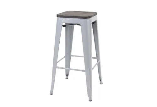 PROREGAL® Barhocker Barhocker in unterschiedlichen Ausführungen, Material, Farbe (1 St), stabil, pflegeleicht und dazu ein echter Hingucker