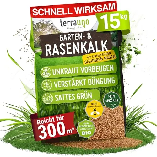 TerraUno Rasenkalk für Rasenpflege