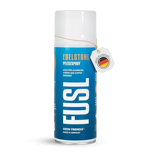 FUSL Edelstahl Pflegespray 400ml – langhaltende Pflege & Schutz mit Anti-Fingerprint-Effekt