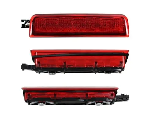 HZ-DESIGN Bremslicht 3. Bremsleuchte für Heckklappe Rot LED kompatibel mit Caddy III + IV alle