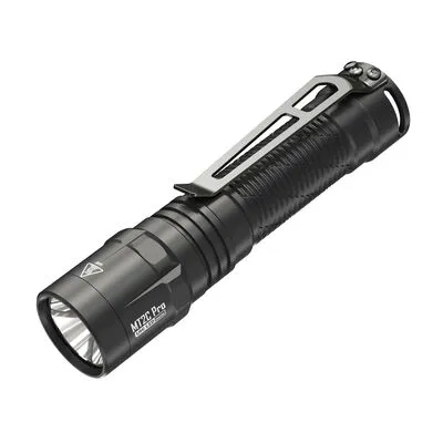 Nitecore MT2C PRO - 1800 Lumen LED Taschenlampe - Taschenlampen mit 1800 Lumen, 520 m Reichweite und USB-C Wiederaufladung. Robust, wasserdicht und ideal für taktische Einsätze oder den Alltag.