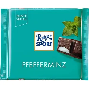 Ritter SPORT PFEFFERMINZ Schokolade 100,0 g, 1 St.