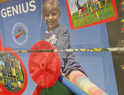 Quadro Junior Baukasten – Modularer Kletter- und Spielbaukasten für Kinder - Bauspielzeugset für Kinder ab 2 Jahren, mit 299 Teilen zur Förderung von Motorik und Kreativität. TÜV-zertifiziert und ideal für drinnen und draußen – unbegrenzter Spielspaß garantiert!