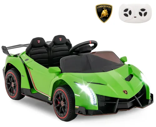 COSTWAY Lamborghini Elektroauto für Kinder mit Fernbedienung