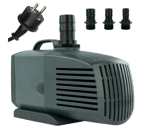 KERRY Teichpumpe ECO Salzwasser – 4000 L/H, 3.1m Förderhöhe - Wasserpumpen für Salzwasser und Süßwasser, leistungsstark mit 4000 L/H und 10m Kabel – ideal für Teiche und Aquarien.