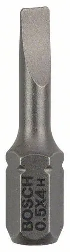 Bosch Accessories Schlitz-Bit 4mm extra hart C 6.3 3St.