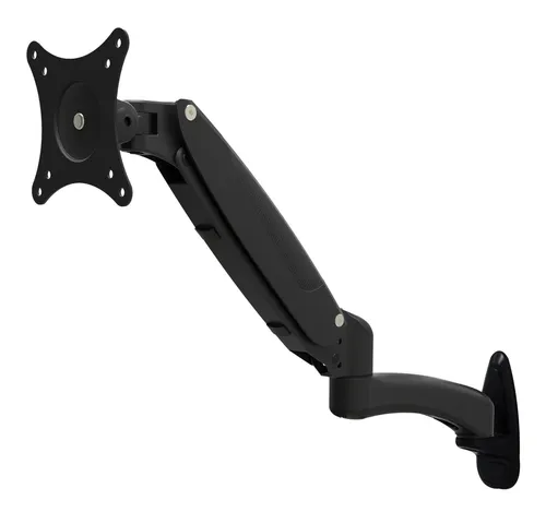 HFTEK Monitor-Halterung für 15-27 Zoll Bildschirme - Monitor-Halterung in Schwarz, flexibel einstellbar für optimalen Sichtkomfort und Platzersparnis.