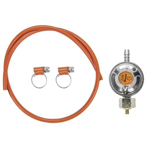 4tlg. Propan-Butan-Gasanschluss-Set - Grill-Werkzeuge für eine sichere und einfache Verbindung, ideal für Grillliebhaber und Outdoor-Köche.