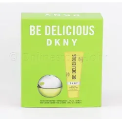 DKNY Be Delicious Women Geschenkset - Damendüfte: Enthält ein 30ml Eau de Parfum und eine 100ml Body Lotion für einen frischen, fruchtigen Duft und samtweiche Haut.
