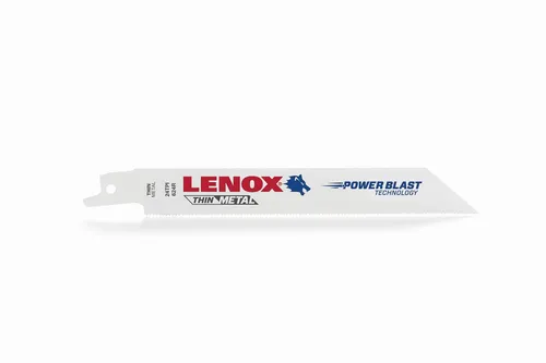 Produktbild LENOX 624R 5x Säbelsägeblatt 150mm BiMetall 24TPI für dünnes Metall Blech Profil