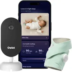 Owlet Dream Bundle: Dream Sock + Cam 2 mint