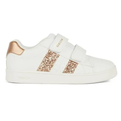 Geox JUNIOR J ECLYPER Girl Sneakers White/Rose Gold 31_EU in rosegold von Geox
