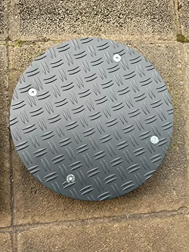 Pflanzenroller rund anthrazit Ral7016 - 200kg Blumenroller aus Aluminium - Gefäßroller mit wählbarer Rollengehäusefarbe und bis zu 400kg Tragfähigkeit. Handgefertigt in Deutschland, ideal für Pflanzen und Gartenmöbel.