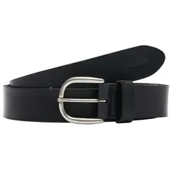 s.Oliver Ledergürtel Damen Leder Gürtel Belt Frauen Ledergürtel 38.899.95.5816-9999 90 cm