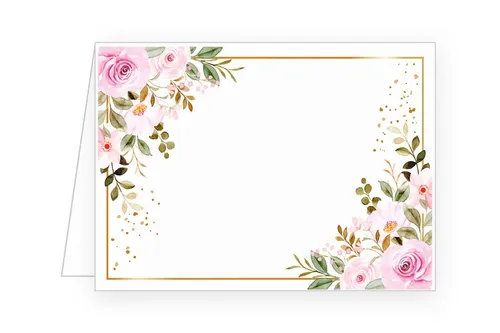 Edition Seidel 50 Premium Tischkarten Platzkarten Namenskarten Hochzeit Geburtst