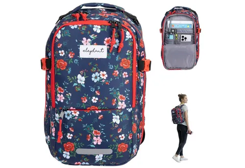 ELEPHANT FLY Travel S Rucksack für Handgepäck - Der ELEPHANT FLY Travel S Rucksack ist ideal für Reisen. Mit kompakten Maßen (40x25x20 cm) und 20 Litern Volumen bietet er ausreichend Platz für Laptop und Essentials. Pflegeleichtes Material und durchdachte Fächer sorgen für optimalen Komfort.