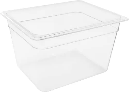 Heidenfeld SVS11 Sous Vide Garer Behälter - Extra groß 32.0 x 26.5 x 20.0 cm - Deckel - Rack - Behälter Set - Komplett Set - Volumen 11l - Sous-Vide Stick Zubehör - Kitchen aid (Behälter-Einzel)