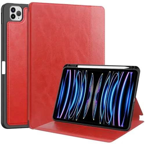 Lobwerk Cover für Apple iPad 10.2 2019/2020/2021, Pro 10.5 2017, Air 10.5 2019 (3.Gen) 10.5 Zoll Tablethülle Schlank mit Standfunktion und Auto Sleep/Wake Funktion