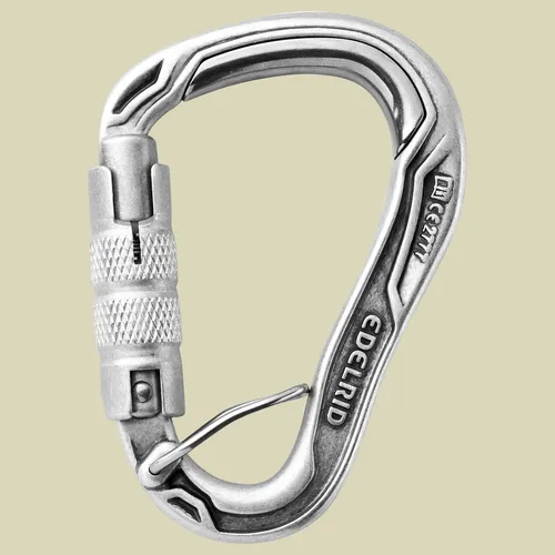 HMS Bulletproof Triple FG Eco Karabiner in silber von EDELRID