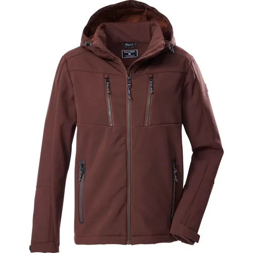 KILLTEC Herren Funktionsjacke KOW 79 MN SFTSHLL JCKT - Mäntel & Jacken, wasser- und windabweisend mit 10.000 mm Wassersäule, ideal für Outdoor-Aktivitäten bei jedem Wetter.