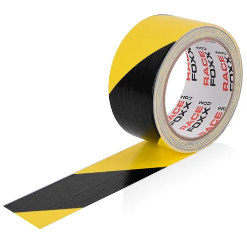Gaffer Tape Gewebeklebeband Lasso Panzertape Klebeband gelb/schwarz Racefoxx