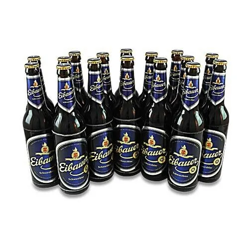  3,45€/1l) Eibauer Schwarzbier - (16 Flaschen à 0,5 l / 4,5% vol.