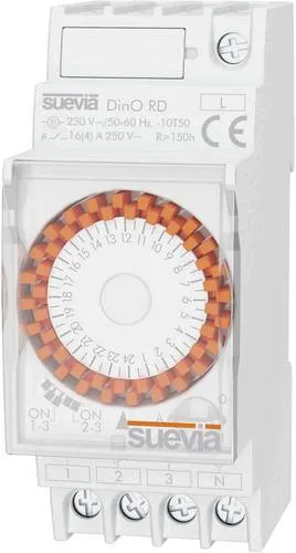 Suevia Timer für Hutschiene 230V AC