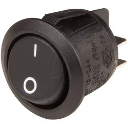 WS R13-244 A - Wippenschalter rund, 2x Ein - Aus,