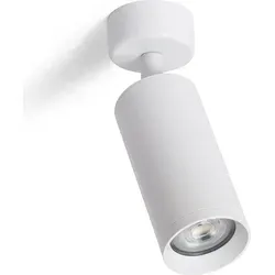 Aluminium Strahler-Lampenfassung GU10 - Vielseitige Wandleuchte in Weiß - Die verstellbare GU10 Lampenfassung aus Aluminium ermöglicht flexible Lichtgestaltung. Ideal für Wohn- und Geschäftsräume, schafft sie die perfekte Atmosphäre für jeden Anlass.