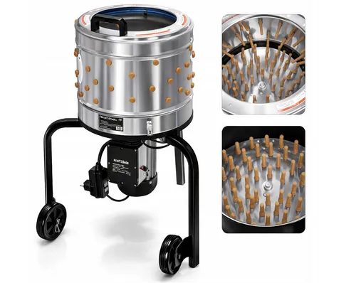 KRAFT&DELE Geflügelpflücker KD4350, 550W, 400mm