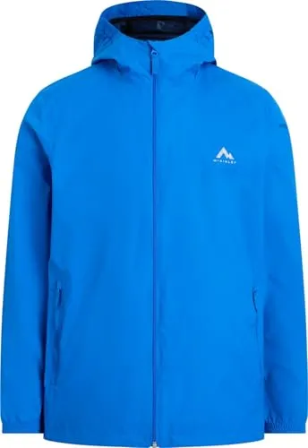 McKINLEY Kereol V M BLUE ROYAL Regenjacke L (52) - Wasserdichte und atmungsaktive Regenjacke aus 100% Polyester, ideal für Outdoor-Aktivitäten. Größe L in der Farbe BLUE ROYAL.