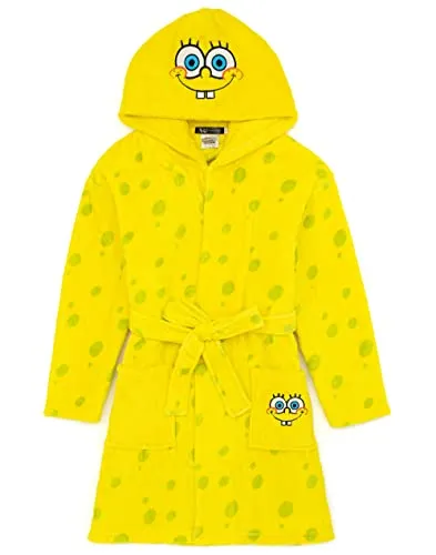 SpongeBob Quadrat Dressing Kleid Kinder gelbe Charakter PJS Robe