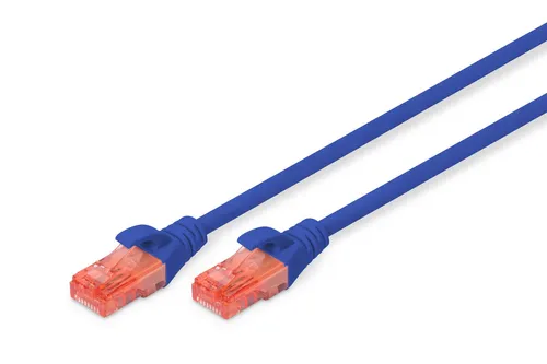 Digitus Patch-Kabel RJ-45 (M) zu RJ-45 (M) 3m Kupfer U/UTP Cat 6 blau (DK-1617-030/B)
