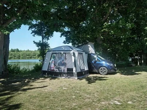 Isabella Air X-Tension Luftvorzelt, 330x250cm, grau/anthrazit