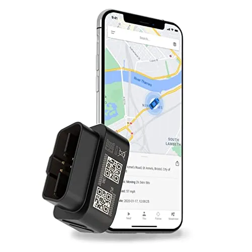 GPSLive DB3 GPS Tracker Auto, Van, Flotte, KFZ | Made in EU | Einstecken und loslegen | Livetracking mit App | Keine SIM benötigt | GPS Sender | Peilsender
