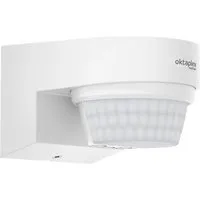 Oktaplex Eva Bewegunsgmelder Aussen 240 Grad IP65 Bewegungssensor 14m Weiß