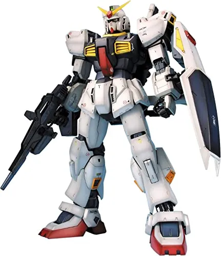BANDAI MODEL KIT Gundam RX-178 MK II AEUG Prototyp 1/60 - Figur-Modellbausätze mit perfekter Qualität, beweglichem Rahmen und LED-beleuchtetem Cockpit. Ideal für Gundam-Fans und Modellbau-Enthusiasten.